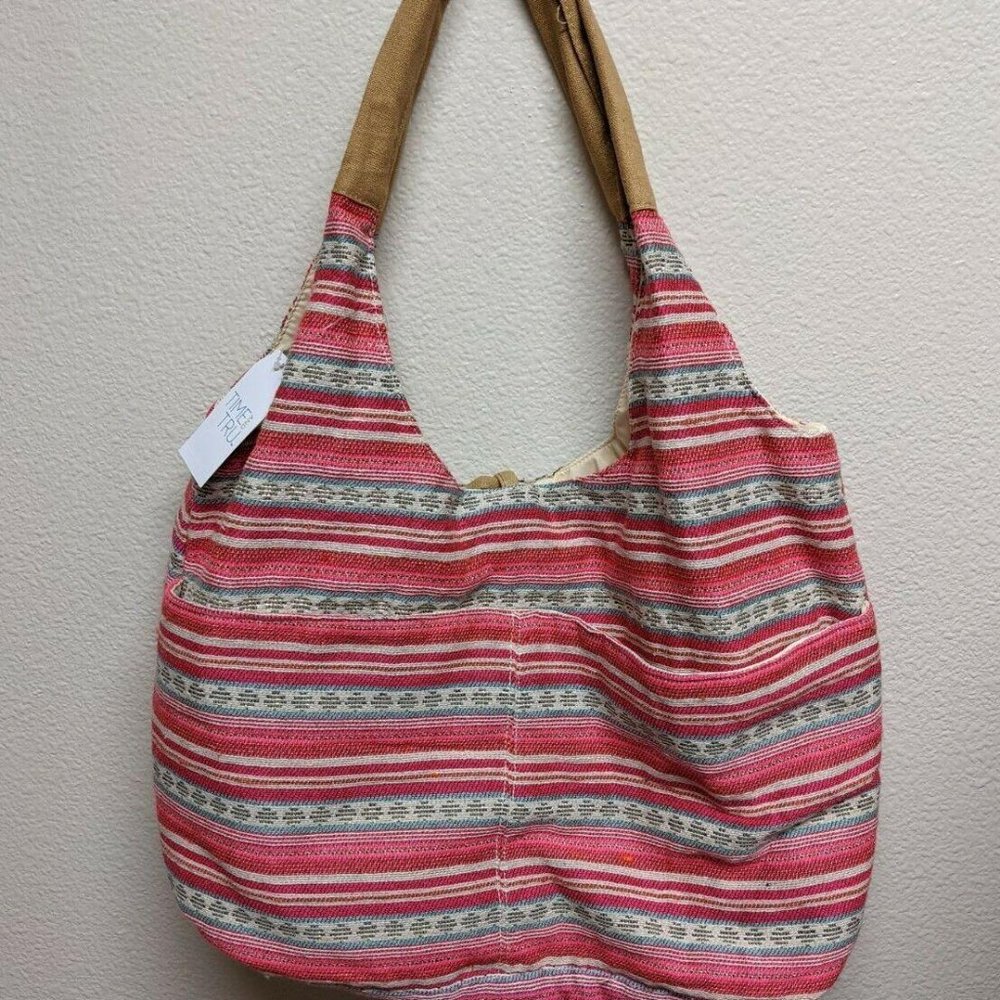 Time and True 2019 Beach Bag Multicolor New With T